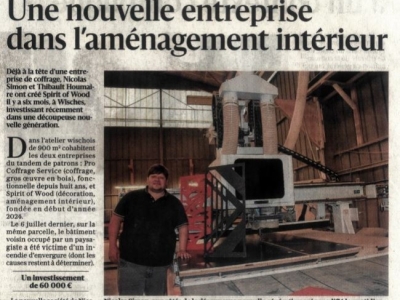 Spirit of Wood en vedette dans Les Dernières Nouvelles d'Alsace